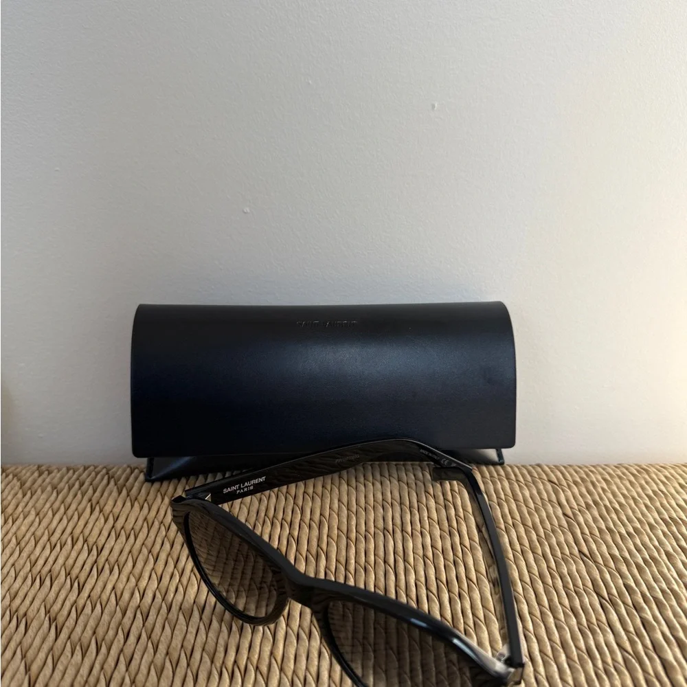 NWOT Saint Laurent round-eye acetate sunglasses - Picture 4 of 4